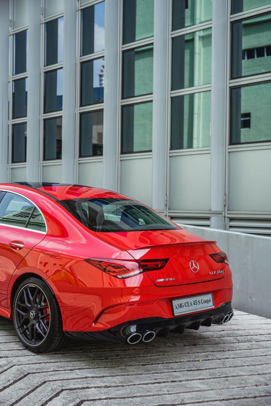 Детали экстерьера Mercedes-AMG CLA45 S 4Matic+ (C118) 2019 года  (JP) (фото 40 из 41)